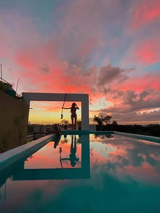 Shiny Casa Cacao/100Mbpswifi Lägenhet Tulum